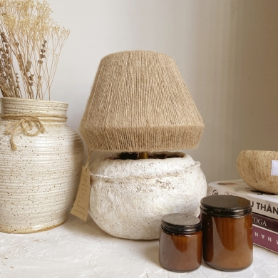 Đèn ngủ dây đay W25cm x H38cm