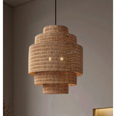 Đèn treo dây đay Handmade