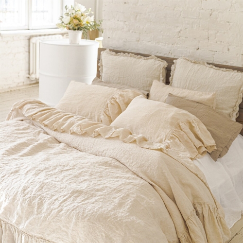 Bộ chăn ga gối Linen wash 1.6mx2m, 1.8mx2m, 2mx2