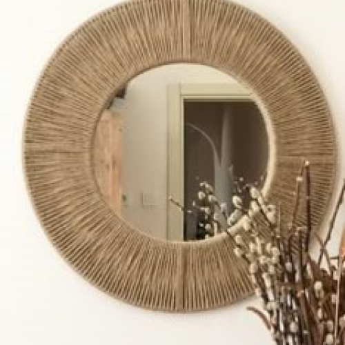 Gương dây đay Handmade MS1