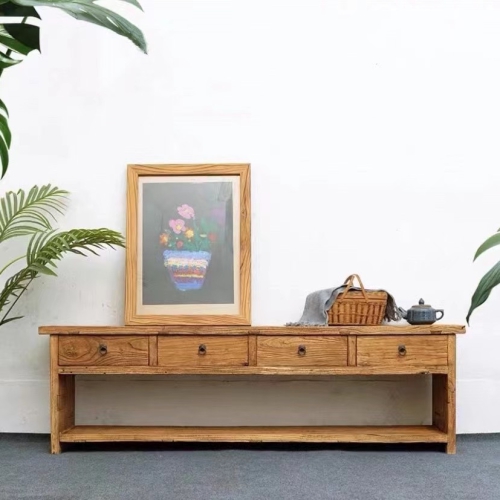 TỦ TRANG TRÍ GỖ TỰ NHIÊN , 750 X 1800CM (9)